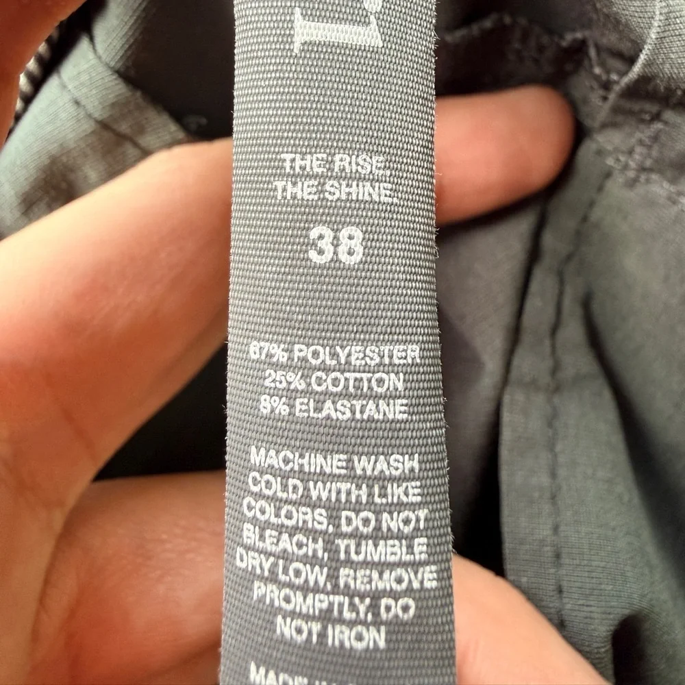 Vuori Men's Dark Gray Athletic Aim Pants 38 x 32